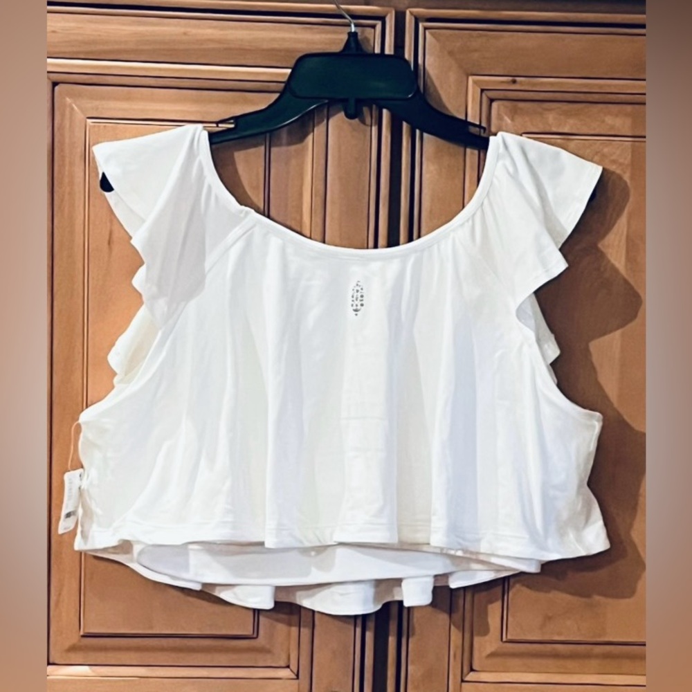 NWT Free People Off Duty Flounce Tank - Picture 8 of 11
